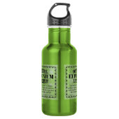 Euphonium Licence Water Fles (Voorkant)