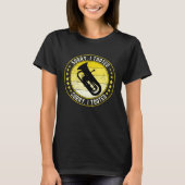 Euphonium Player Euphoniumist Sorry I Tooted T-shirt (Voorkant)
