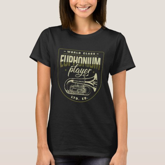 Euphonium Player Music Instrument Appa T-shirt (Voorkant)