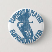 Euphonium Player Ronde Button 5,7 Cm (Voorkant)