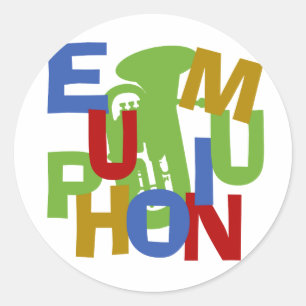 EUPHONIUM Scramble Ronde Sticker