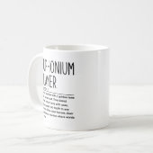 euphonium-speler koffiemok (Voorkant links)
