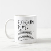 euphonium-speler koffiemok (Links)