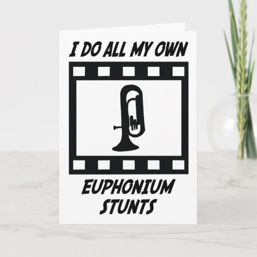 Euphonium Stunts Kaart (Voorkant)