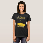 Euphonium Teacher On The Moon T-shirt (Voorkant volledig)
