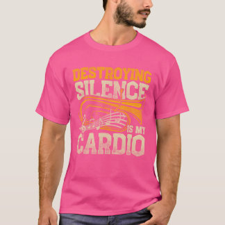 Euphonium Vernietigt Stilte Is Cardio grappig T-shirt