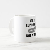 euphoniumschenken | Euphonium Player Gifts Koffiemok (Voorkant links)