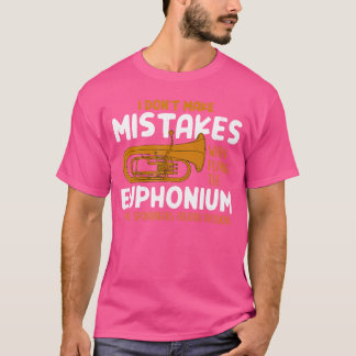 Euphoniumspeler Funny Euphonist Muziek Cadeau Mann T-shirt