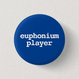 Euphoniumspeler Typografie Button