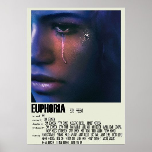 Euphoria Alternative Art TV Show 2 Poster (Voorkant)