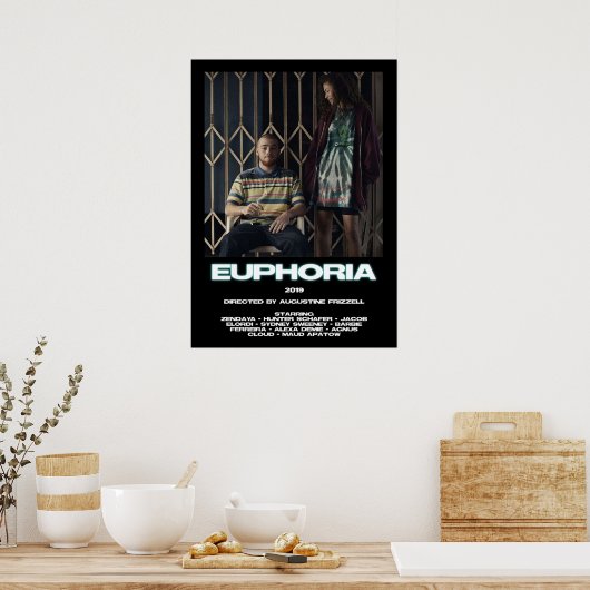 euphoria fez zendaya rue poster (Keuken)