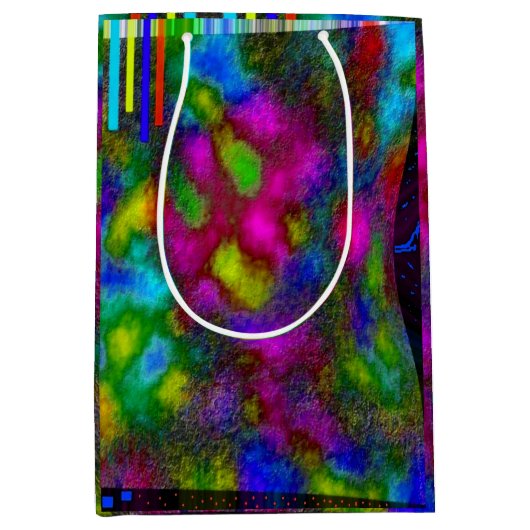 "Euphoria" Gemiddelde Glossy Gift Bag Medium Cadeauzakje (Voorkant)