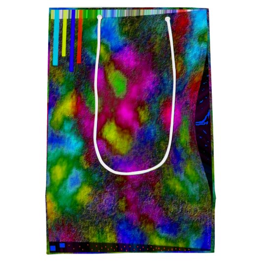 "Euphoria" Gemiddelde Glossy Gift Bag Medium Cadeauzakje (Achterkant)