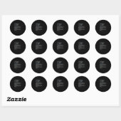 Euphoria Ronde Sticker (Vel)