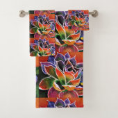 Euphoric Agave Bath Towels Bad Handdoek (Insitu)