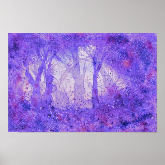 Euphoric Wilds Waterverf Print (Voorkant)