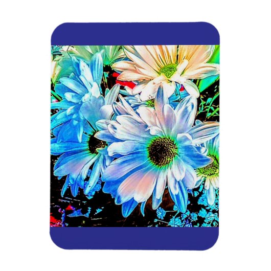 Euphorische Bloemen Magneet (Verticaal)