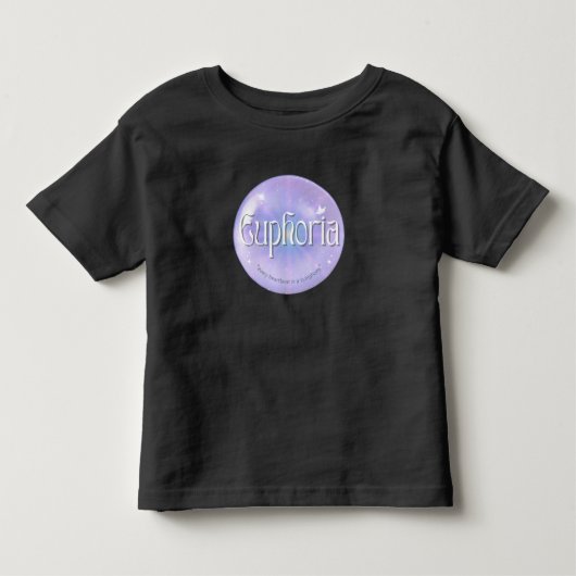 Euphoriya esthetische dromerige bubble T-shirt (Voorkant)