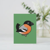 Eurasian Bullfinch Briefkaart (Staand voorkant)