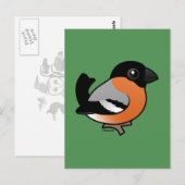 Eurasian Bullfinch Briefkaart (Voorkant / Achterkant)