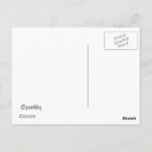 Eurasian Eagle-owl Dank u Briefkaart (Achterkant)