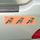 Eurasian Jay Bumpersticker (Op auto)