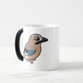 Eurasian Jay Magische Mok (Voorkant links)