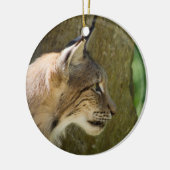 Eurasian Lynx Keramisch Ornament (Links)