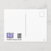 Eurasian Skylark Bird Cust. Text Birthday Postcard Feestdagenkaart (Achterkant)