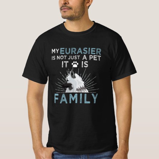 Eurasier Dog Gift Idea Dog Owner Family T-shirt (Voorkant)