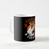 Eurasier Dog Mooi Gift Idee Koffiemok (Voorkant links)