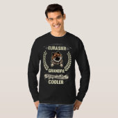 Eurasier Grandpa Like A Normal Grandpa Only Cooler T-shirt (Voorkant volledig)