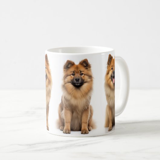 Eurasier lover's coffee mok (Voorkant rechts)