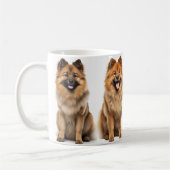 Eurasier lover's coffee mok (Links)