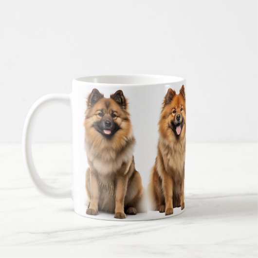 Eurasier lover's coffee mok (Links)