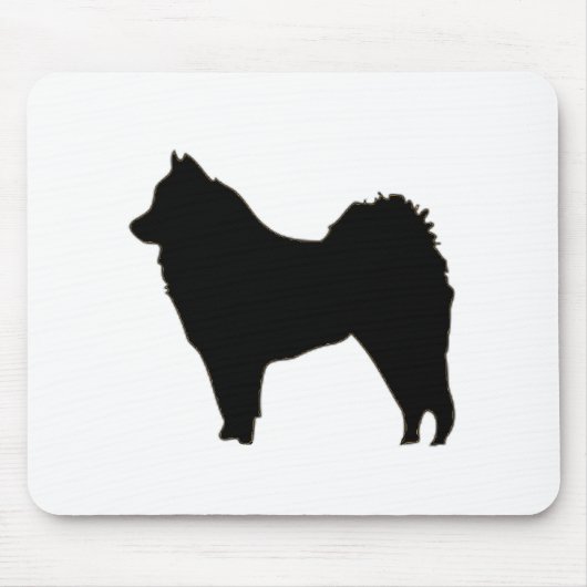 eurasier silo black.png muismat (Voorkant)