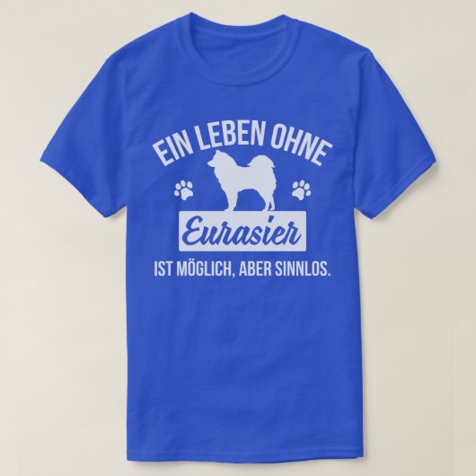 Eurasier T-shirt (Design voorkant)