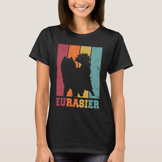 Eurasier Vintage  1 T-shirt (Voorkant)
