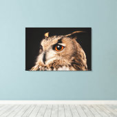 Euraziatische adelaarzen canvas afdruk (Insitu (Houten vloer))