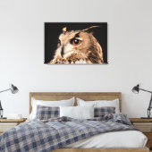 Euraziatische adelaarzen canvas afdruk (Insitu (Slaapkamer))