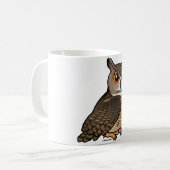 Euraziatische arend-owl mok (Voorkant links)