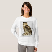 Euraziatische arend-owl t-shirt (Voorkant volledig)