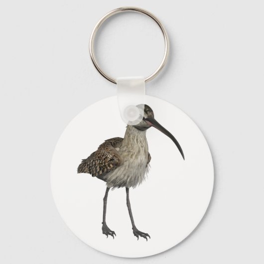 Euraziatische Curlew Sleutelhanger (Voorkant)