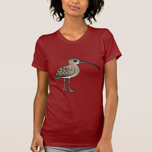 Euraziatische Curlew T-shirt (Voorkant)