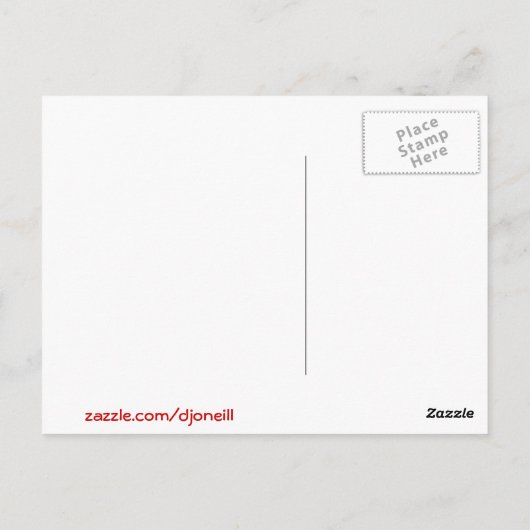 Euraziatische duif op esdoornboom briefkaart (Achterkant)