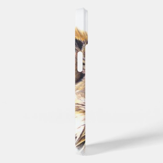 Euraziatische Eagle Owl fine art waterverf Case-Mate iPhone Case (Achterkant / Rechts)