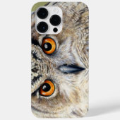 Euraziatische Eagle Owl fine art waterverf Case-Mate iPhone Case (Achterkant)