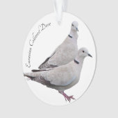 Euraziatische gekleurde hond ornament (voorkant)