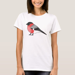 Euraziatische Goudvink Schattige Cartoon Vogel Ill T-shirt