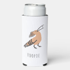Euraziatische Hop Vogel Toscane Italië Vogelspotte Seltzer Blikjeskoeler